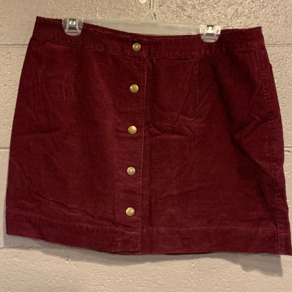 Corduroy Skirt